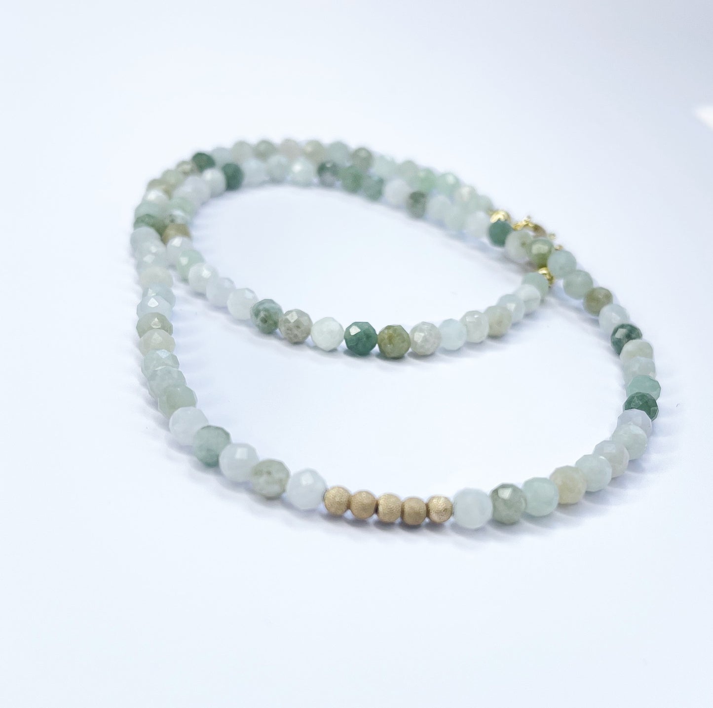Jade stardust choker
