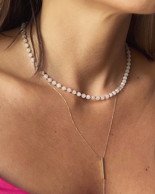 Rose Quartz necklace